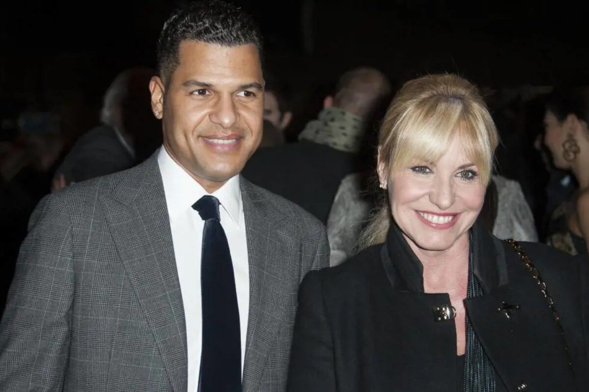 Eddy Martens e Antonella Clerici nella loro ultima apparizione insieme al teatro Sistina (2014)