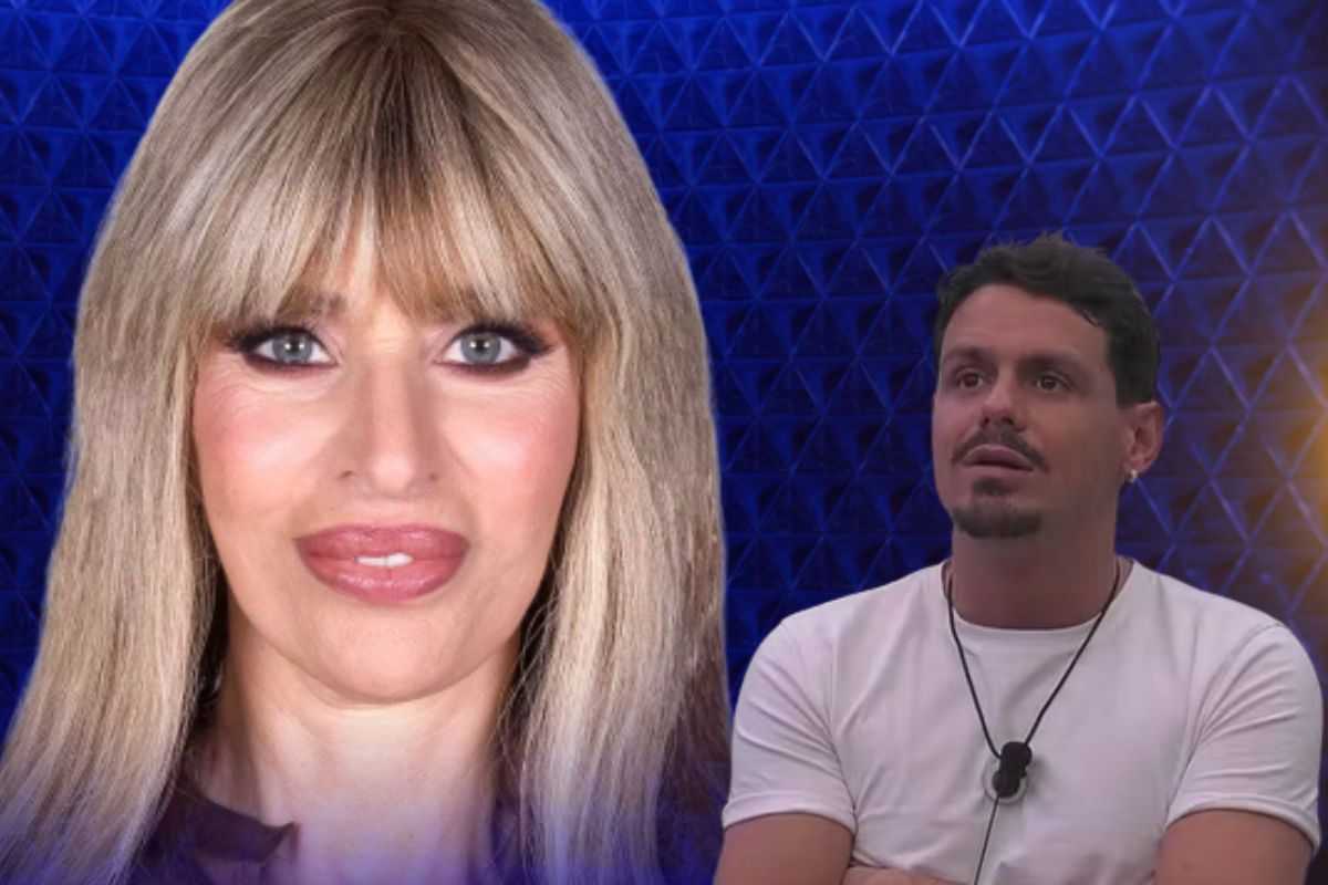 Alessandra Mussolini e Renato litigano nel giardino del Grande Fratello Vip